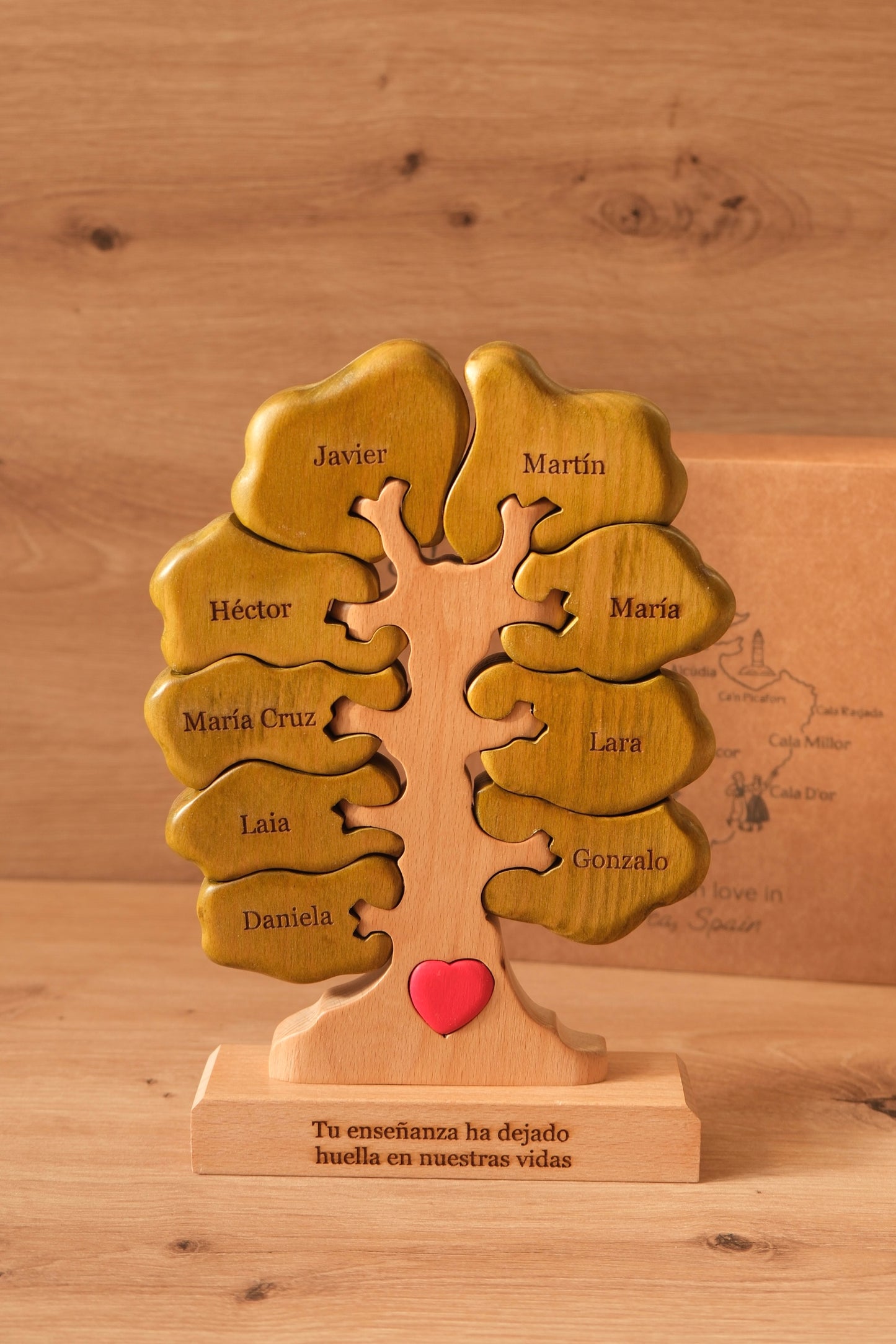 Árbol de 9 nombres