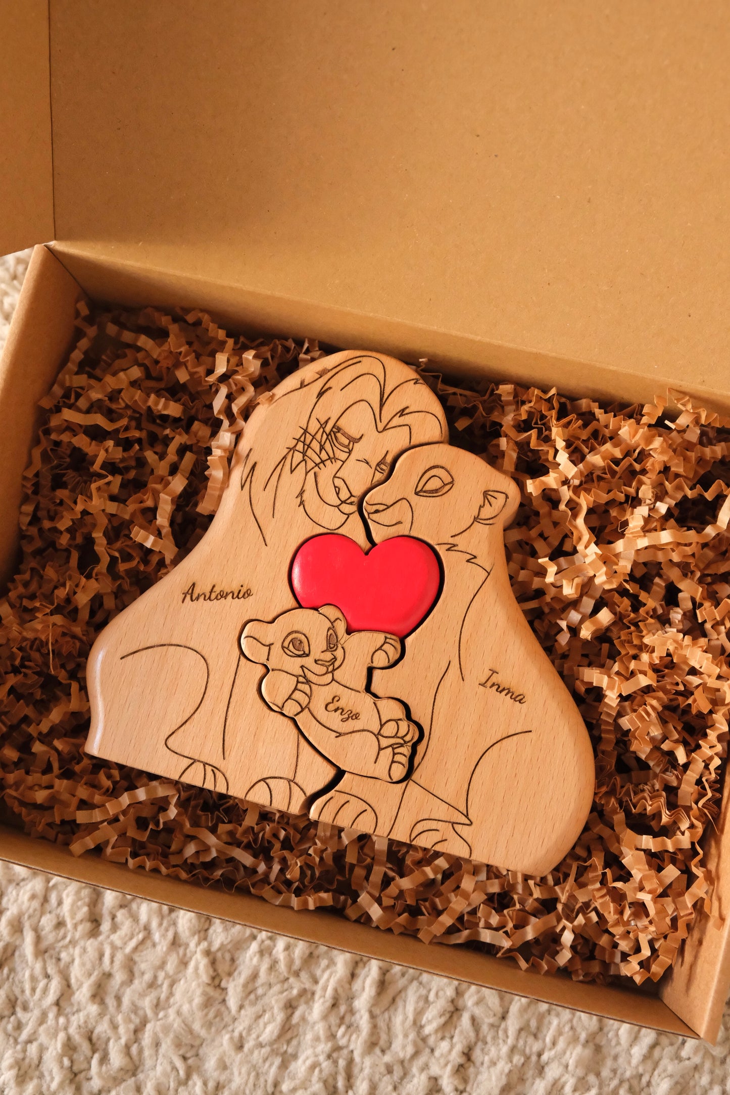 Familia Rey León (de 2 a 6)