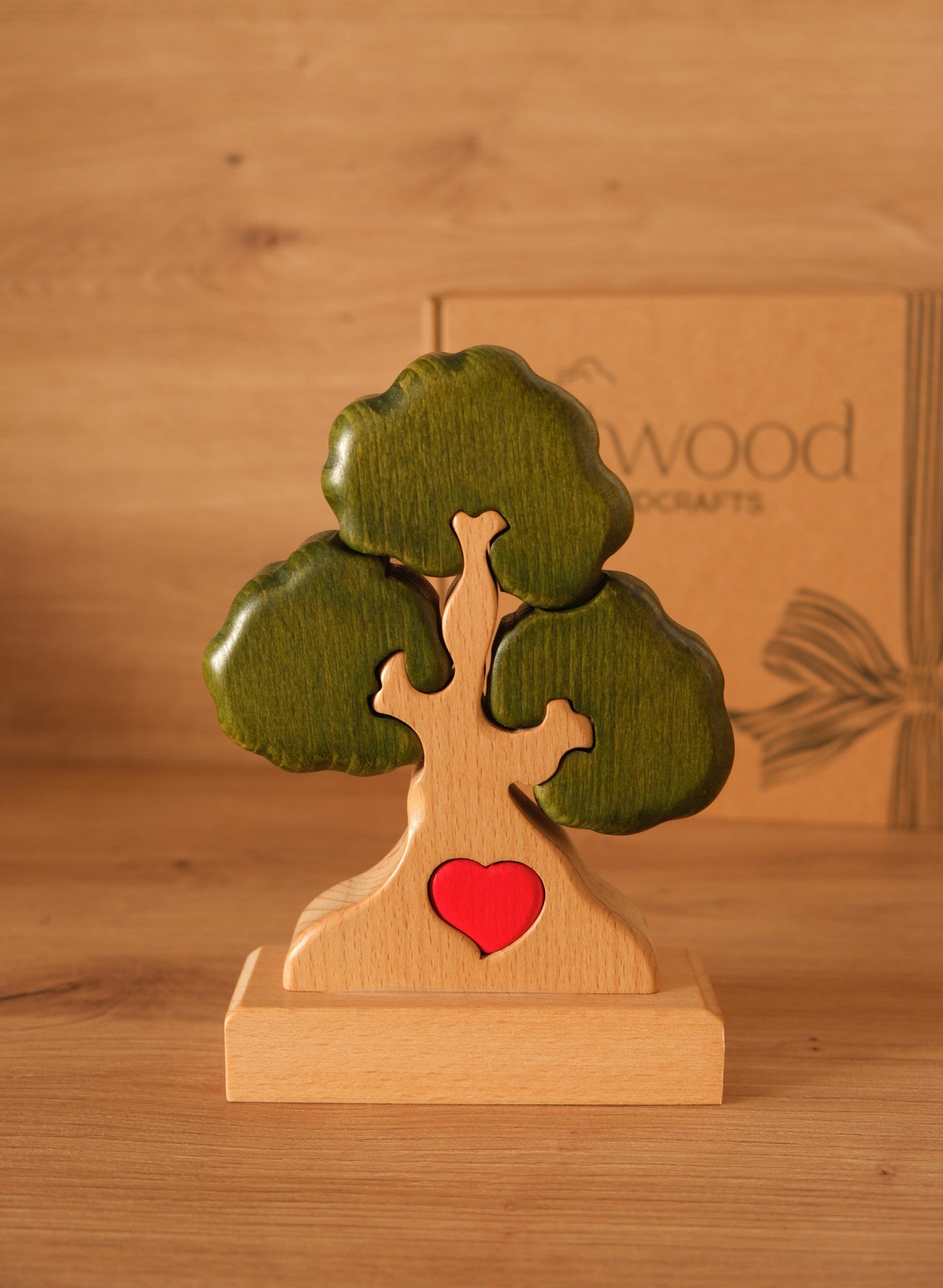 Árbol de 3 nombres (V.OSCURO + NATURAL)