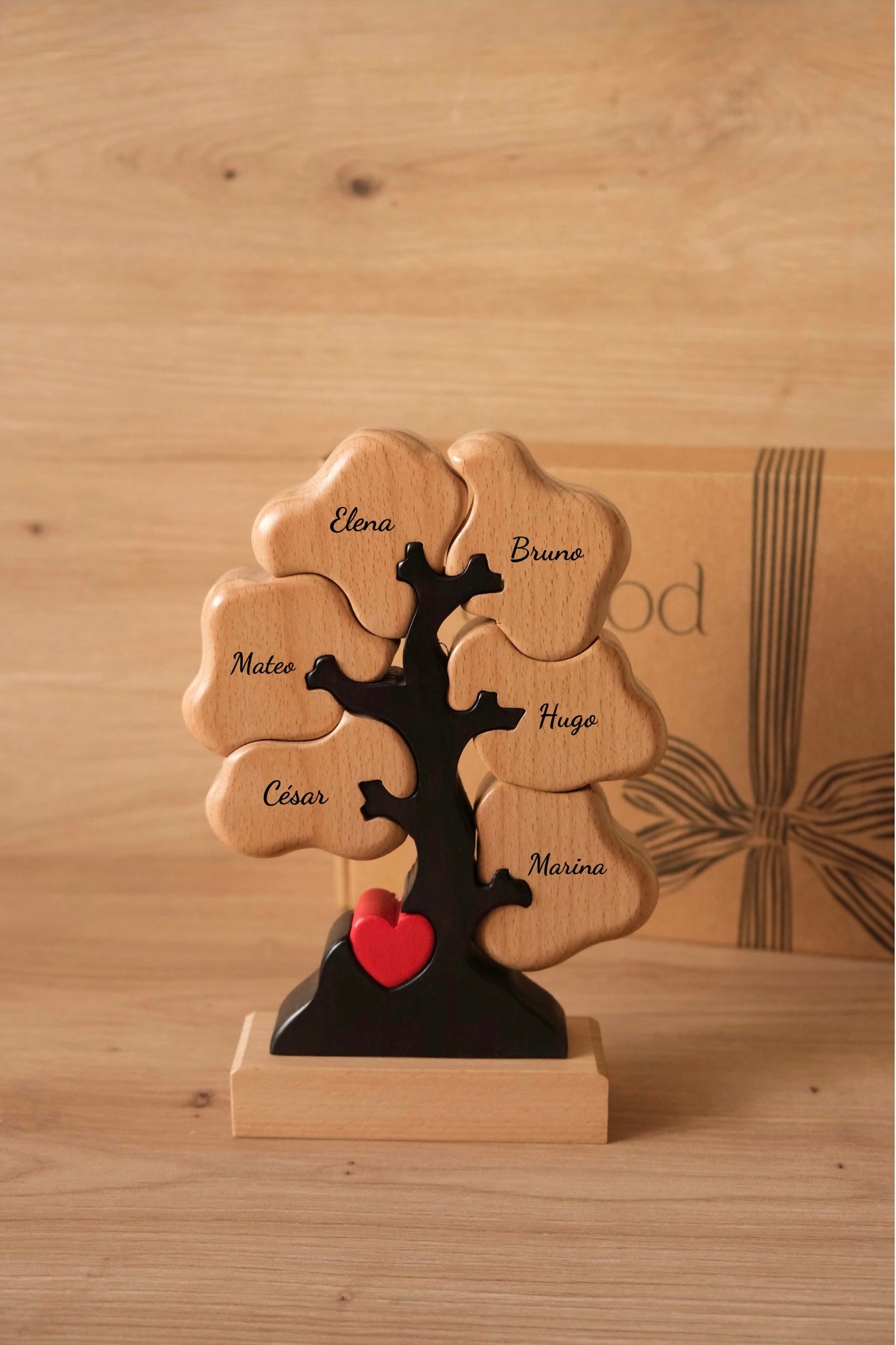 Árbol de 6 nombres