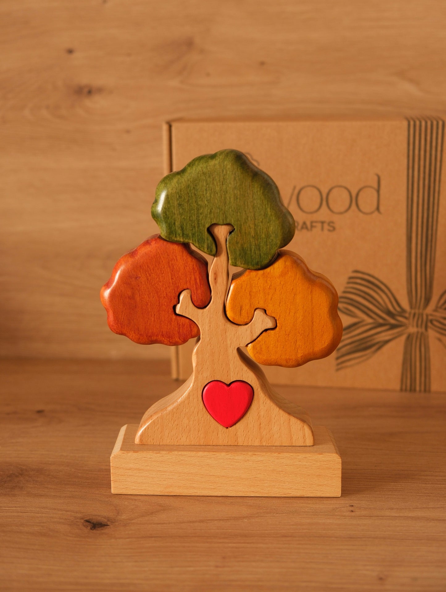 Árbol de 3 nombres (MULTICOLOR + NATURAL)