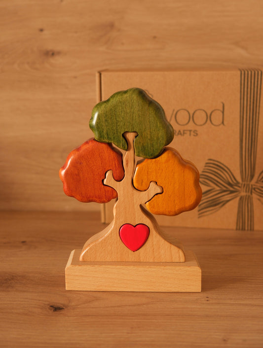 Árbol de 3 nombres (MULTICOLOR + NATURAL)