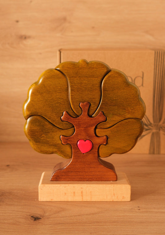 Árbol de 5 nombres (V CLARO + MARRÓN)