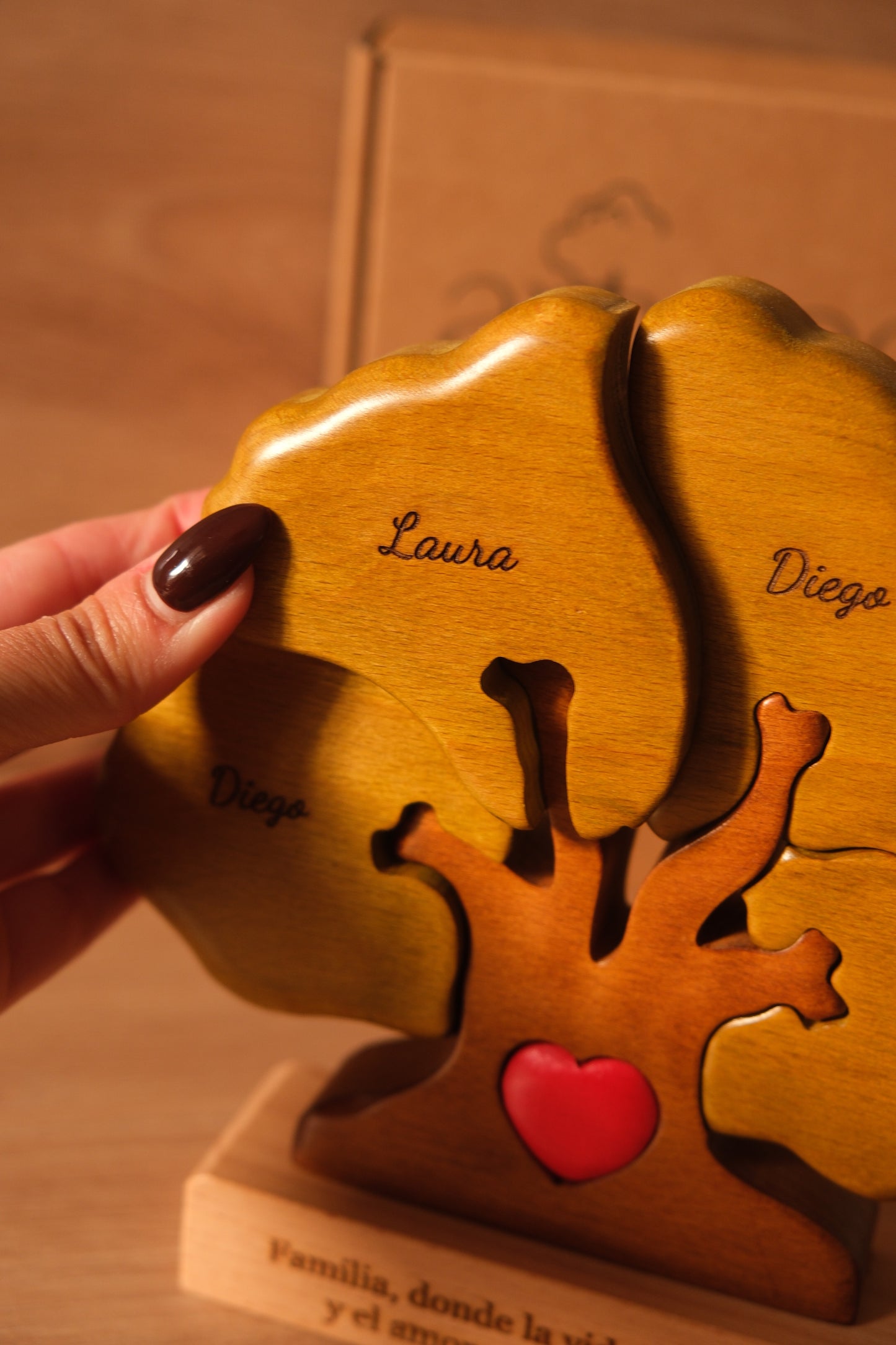 Árbol de 4 nombres