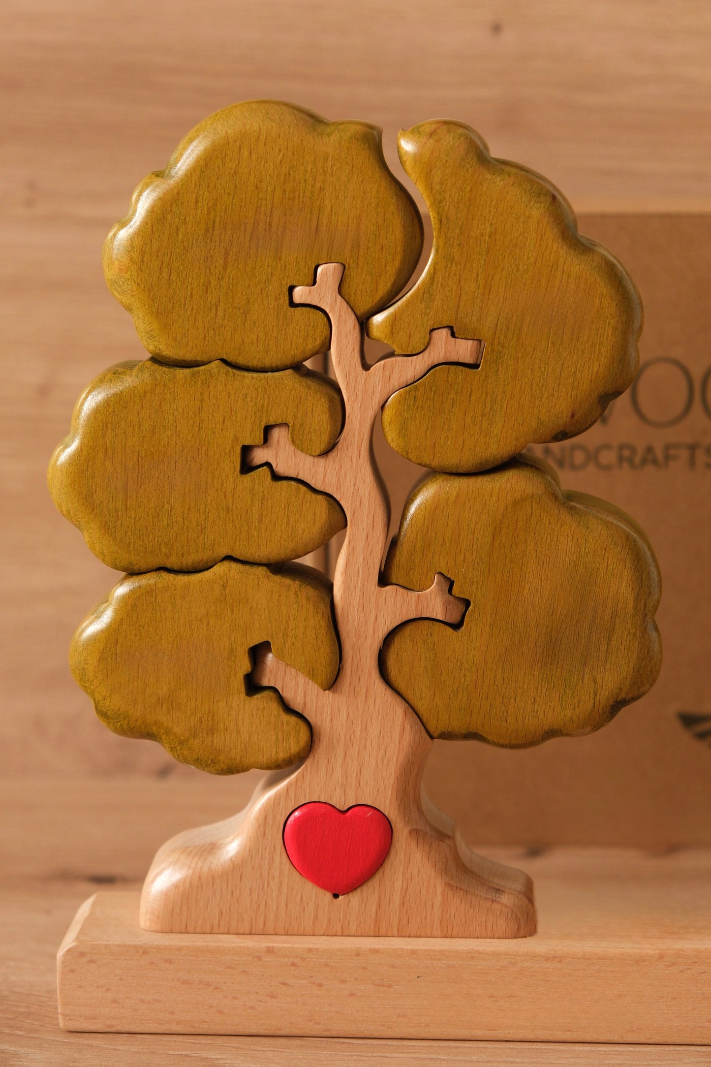 Árbol de 5 nombres (V CLARO + NATURAL)