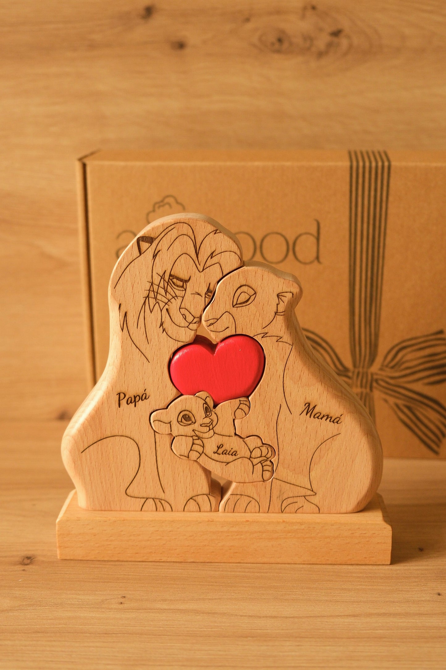 Familia Rey León (de 2 a 6)