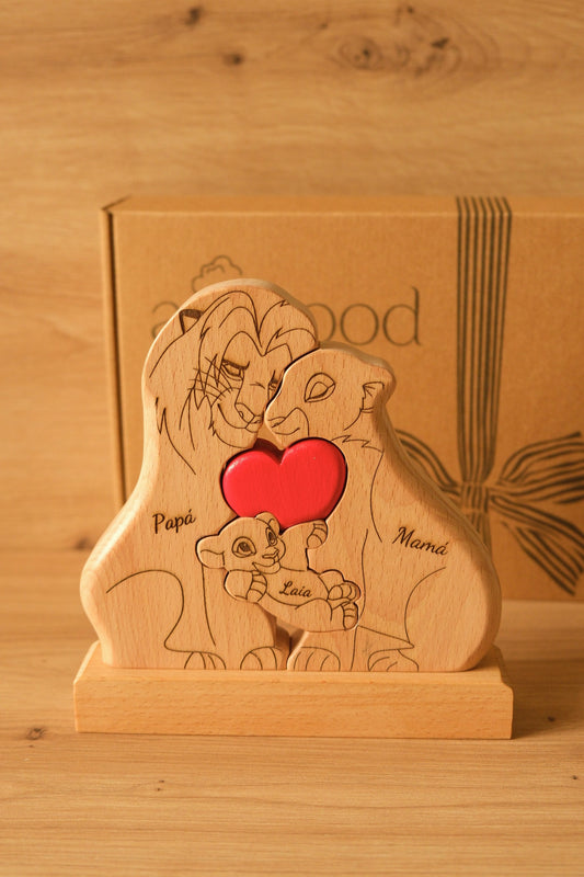 Familia Rey León (de 2 a 6)