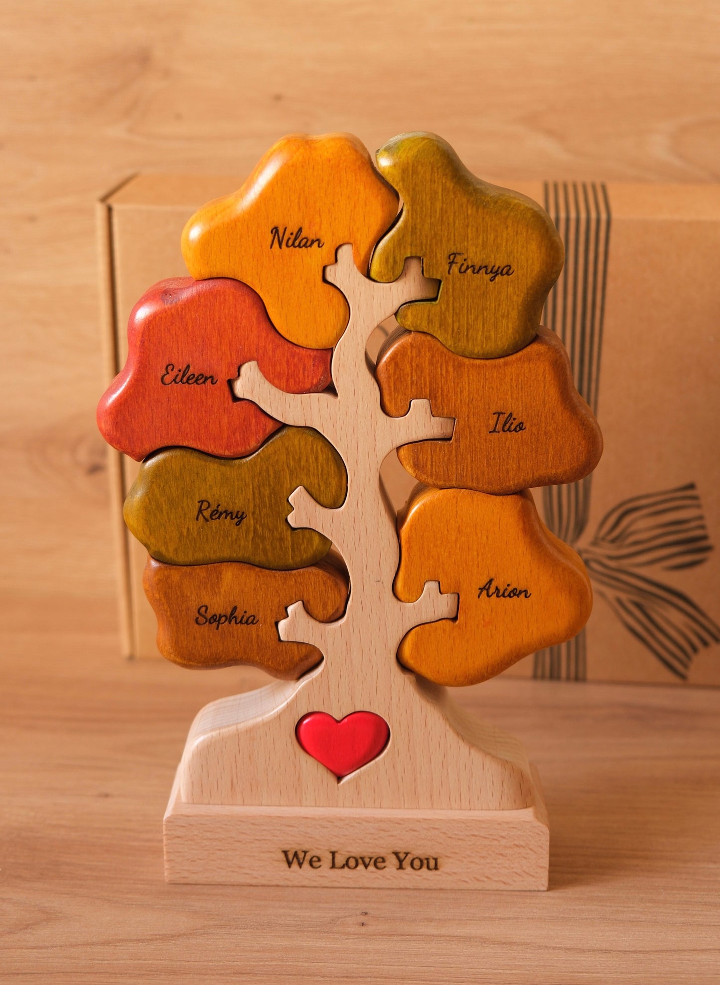 Árbol de 7 nombres