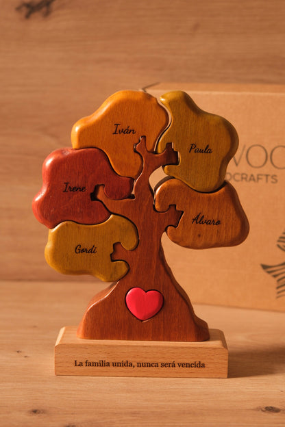 Árbol de 6 nombres