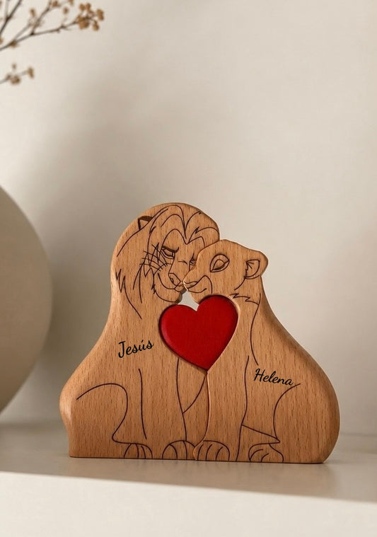 Pareja de leones