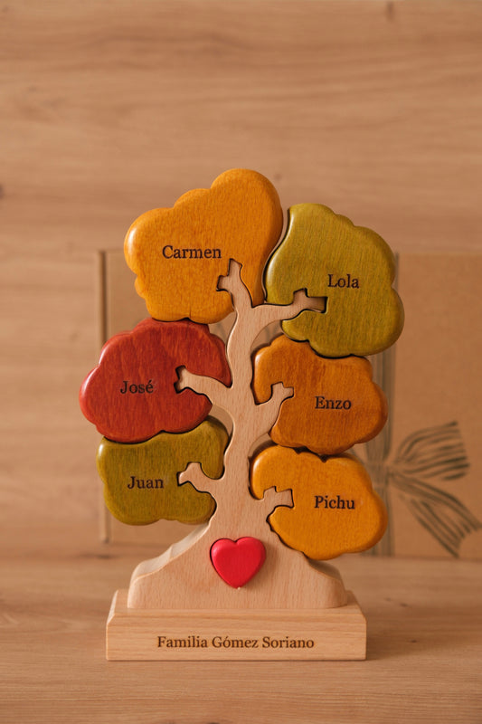 Árbol de 6 nombres