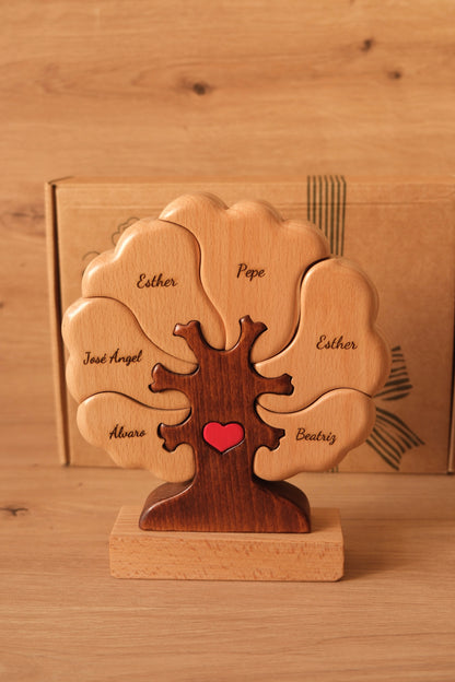 (NOVEDAD) Árbol de 6 nombres